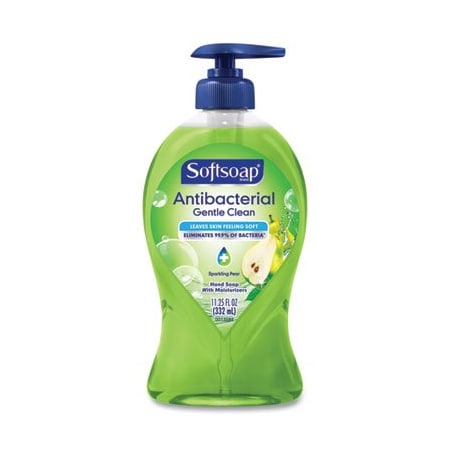 Colgate-Palmolive Antibacterial Hand Soap, Pear, 11.25 Oz Pump Bottle 98540EA